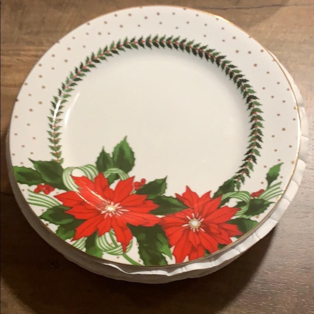 American Atelier Fine China- 6 Dinner Plates